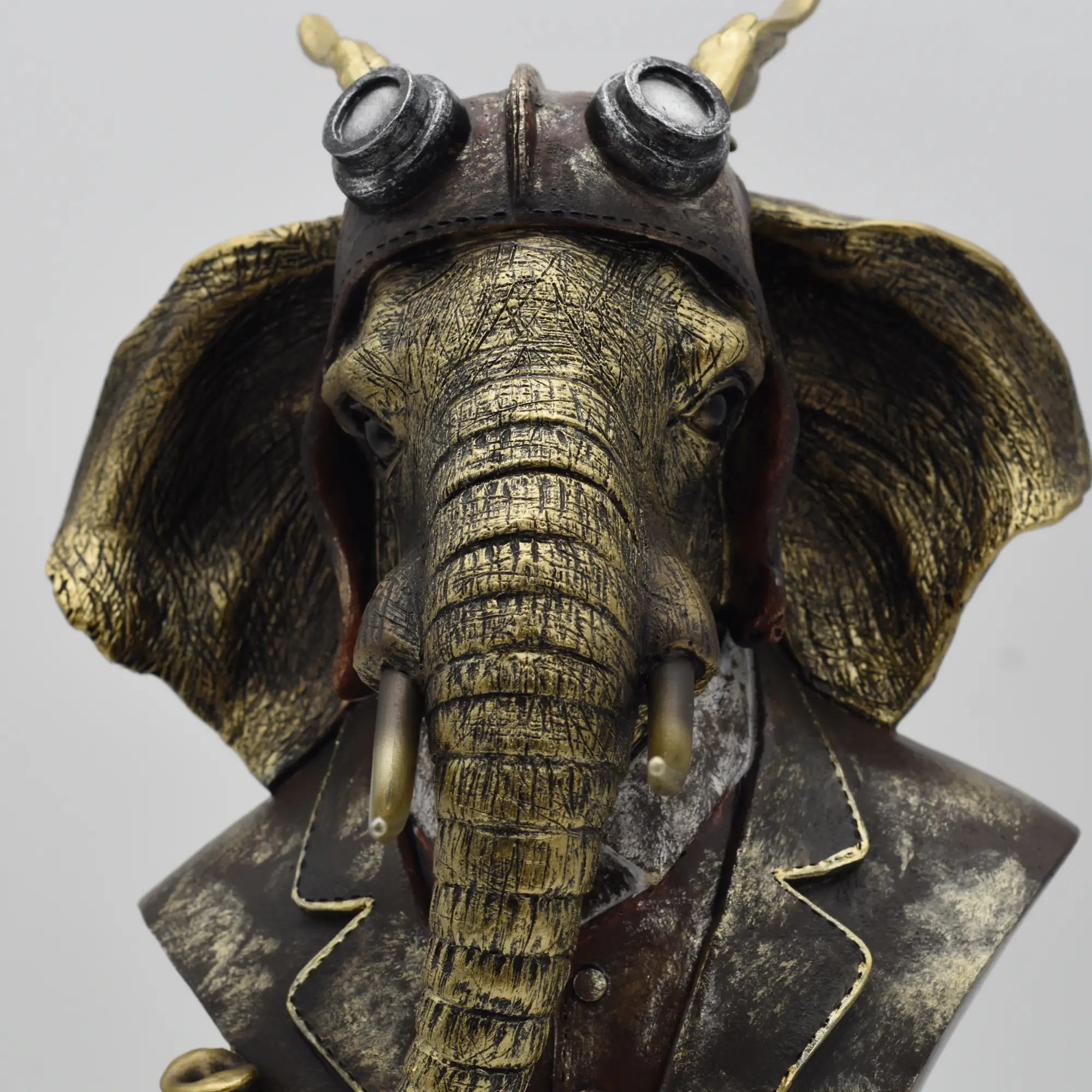 Elefantenbüste im Steampunkstyle – Bild 2