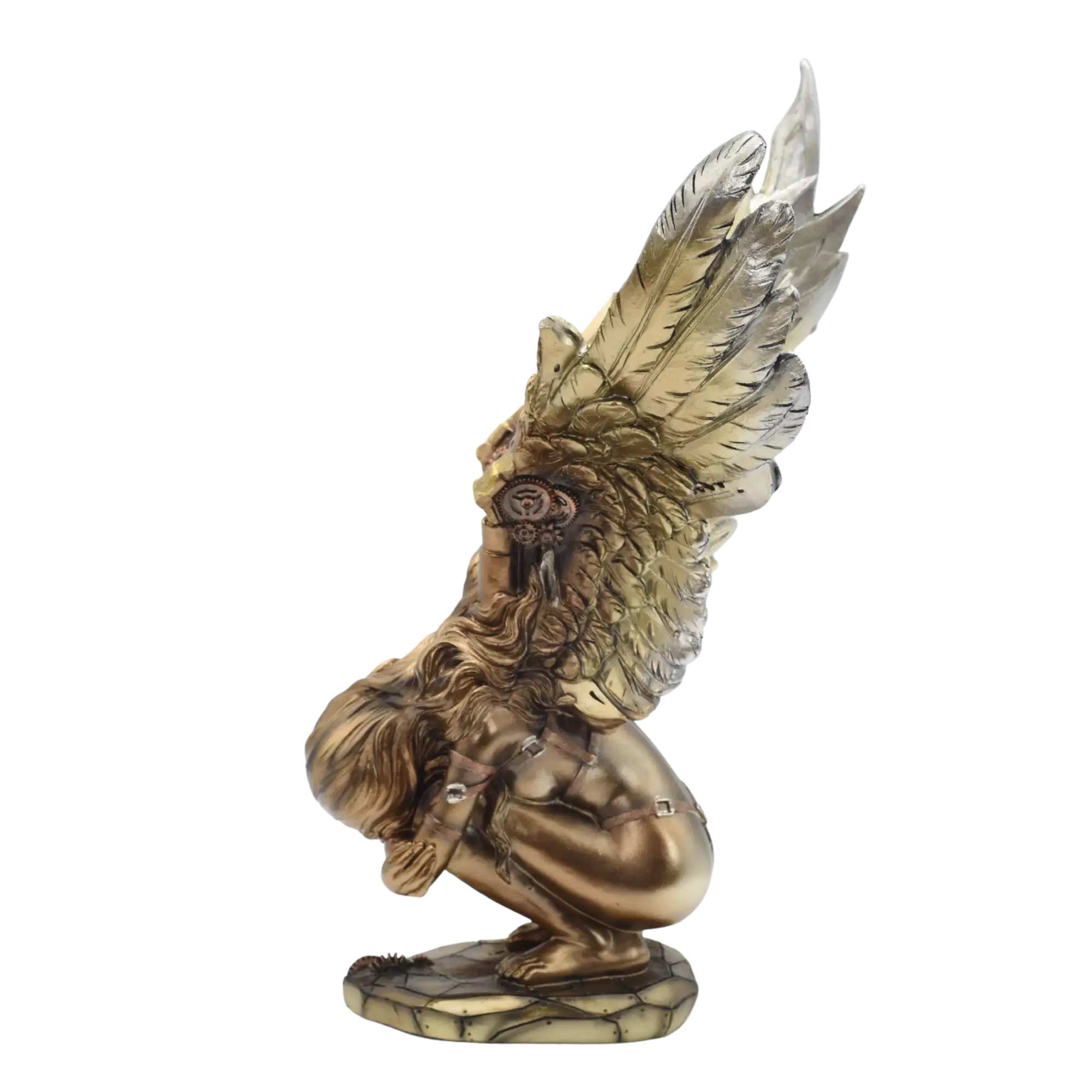 Weibliche Engelsfigur im Steampunkstyle – Bild 7