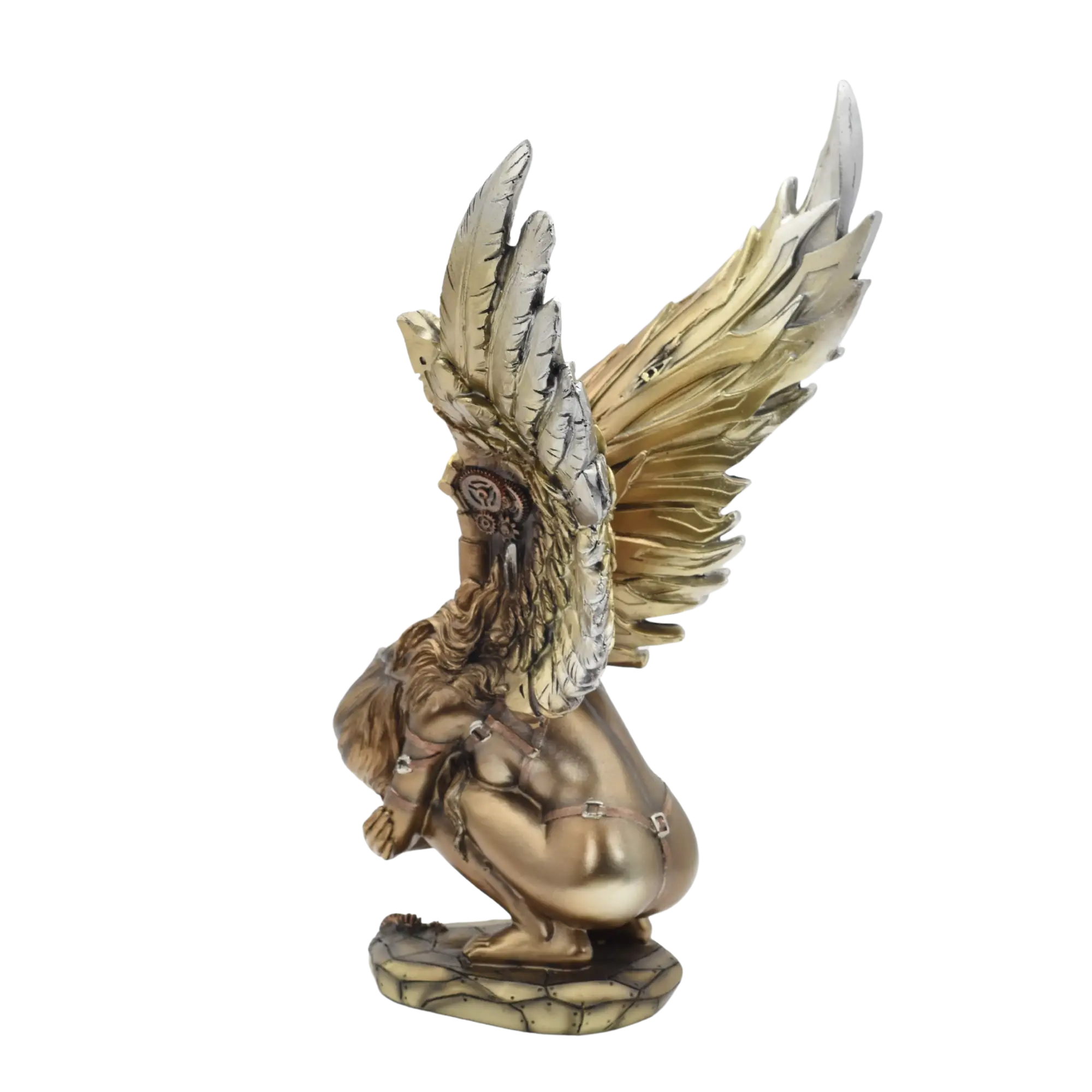 Weibliche Engelsfigur im Steampunkstyle – Bild 8
