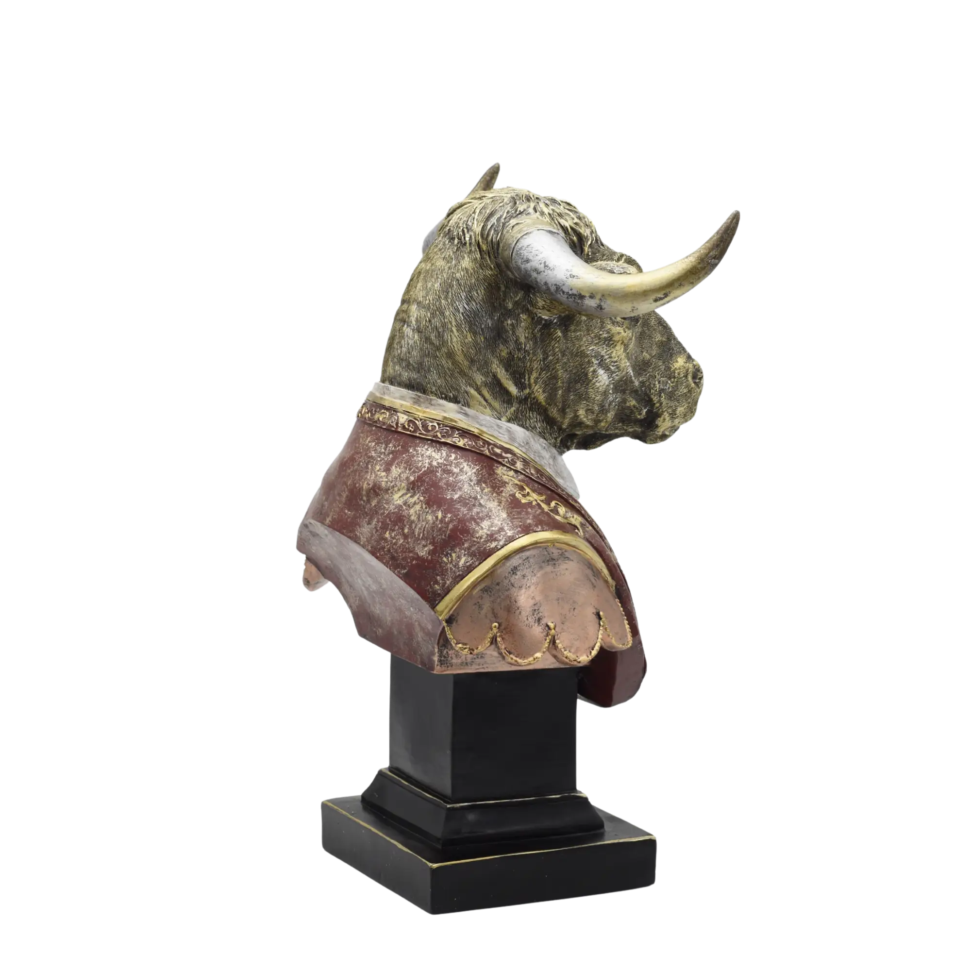 Büste eines Stiers im Torerokostüm – Bild 10