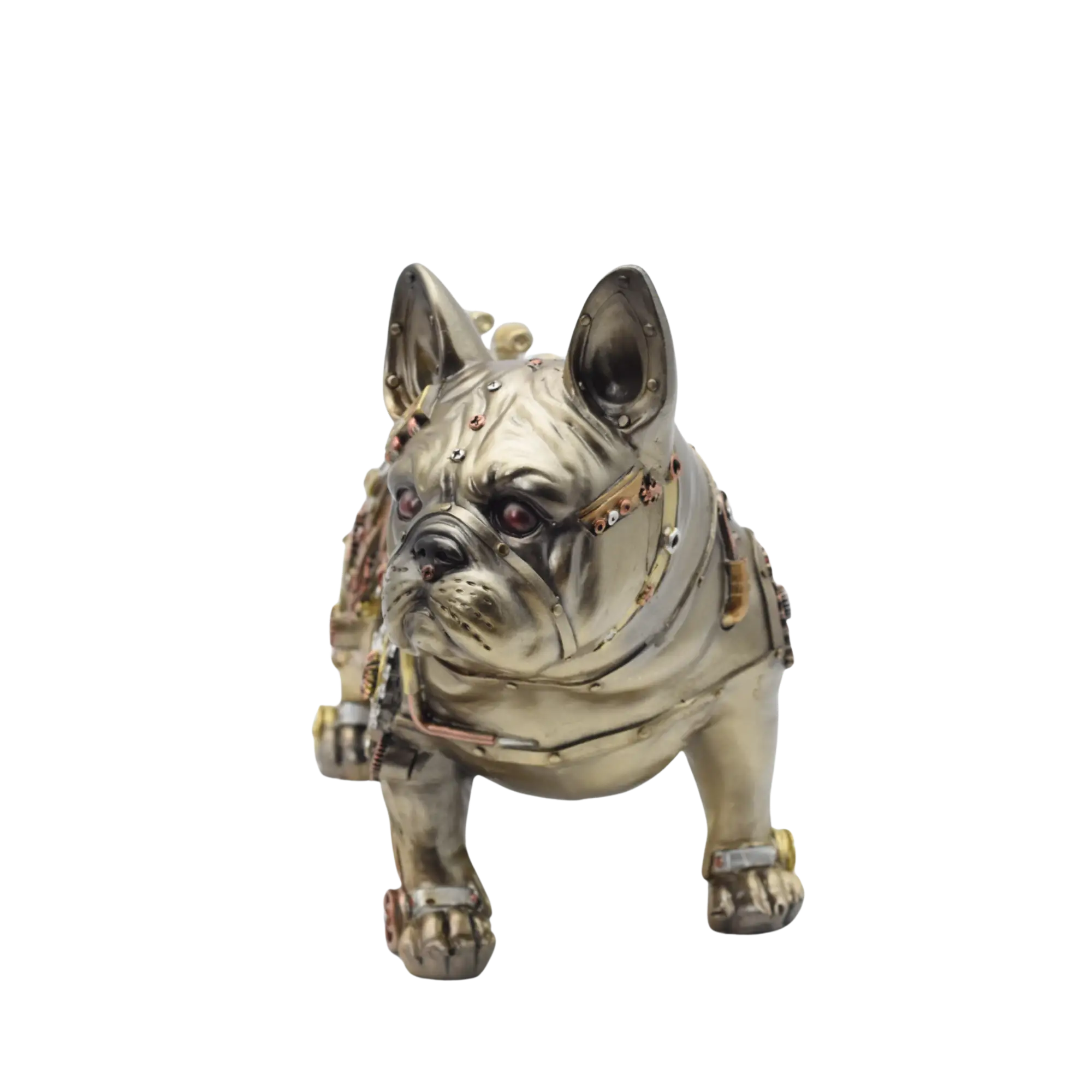 Hundefigur aus Resin mit mechanischen Elementen – Bild 6