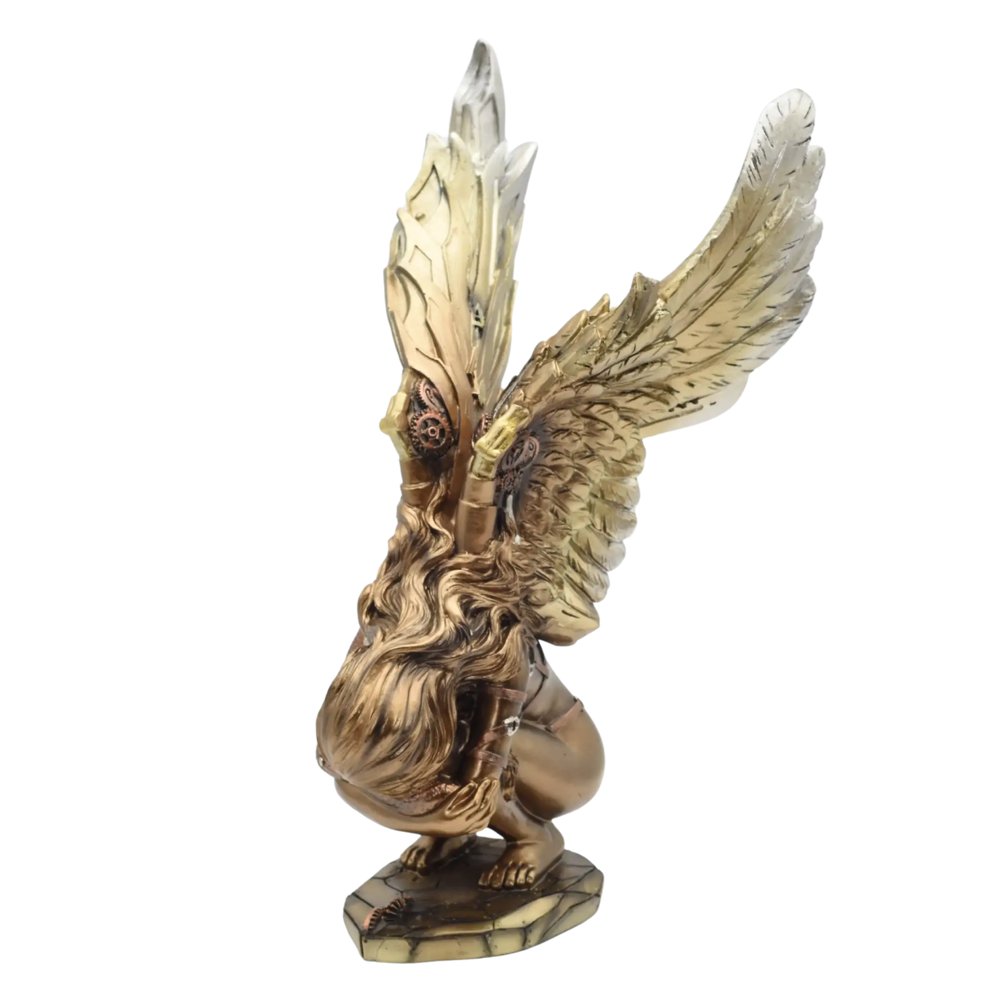 Weibliche Engelsfigur im Steampunkstyle – Bild 5