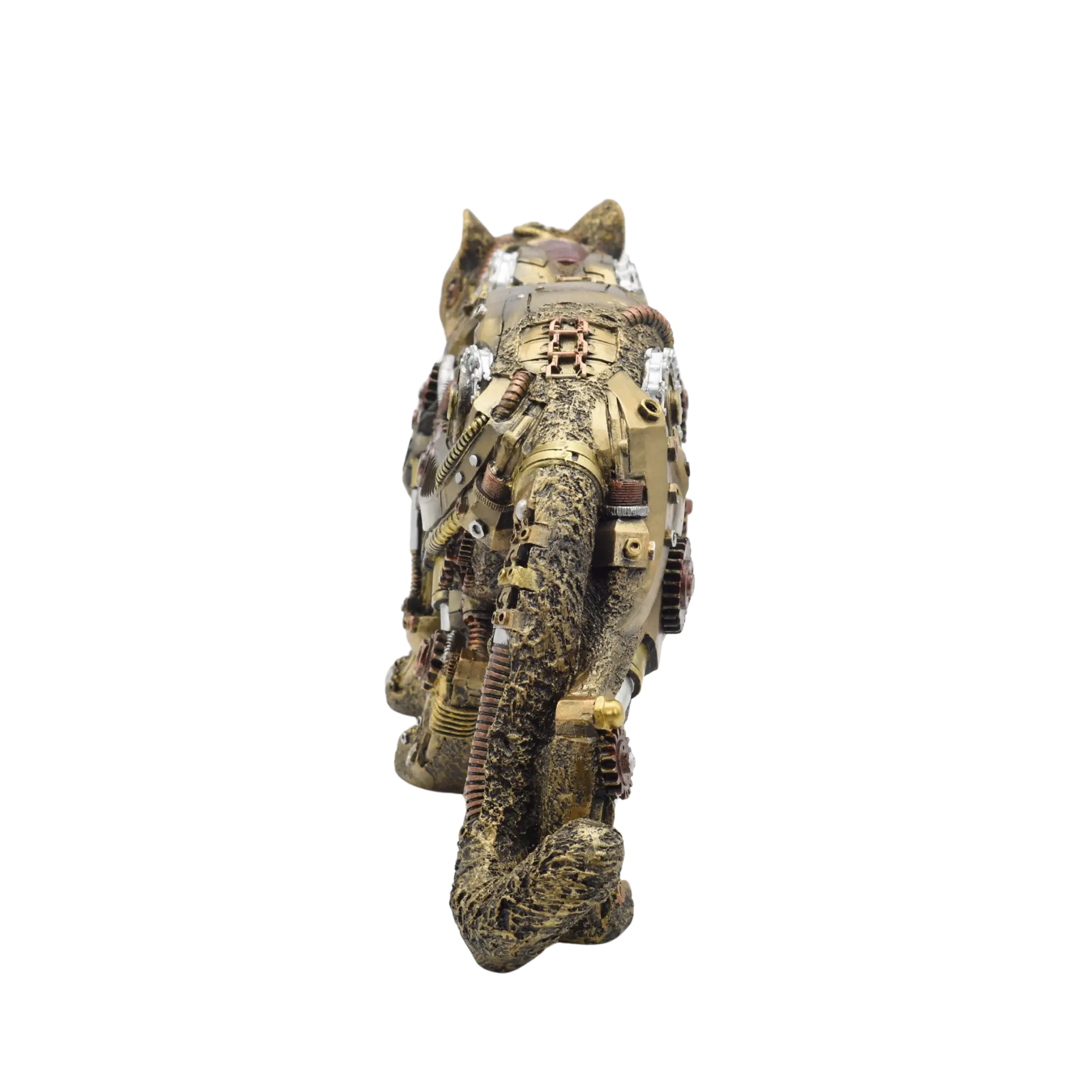 Steampunkfigur eines mechanischen Panthers aus Resin – Bild 6