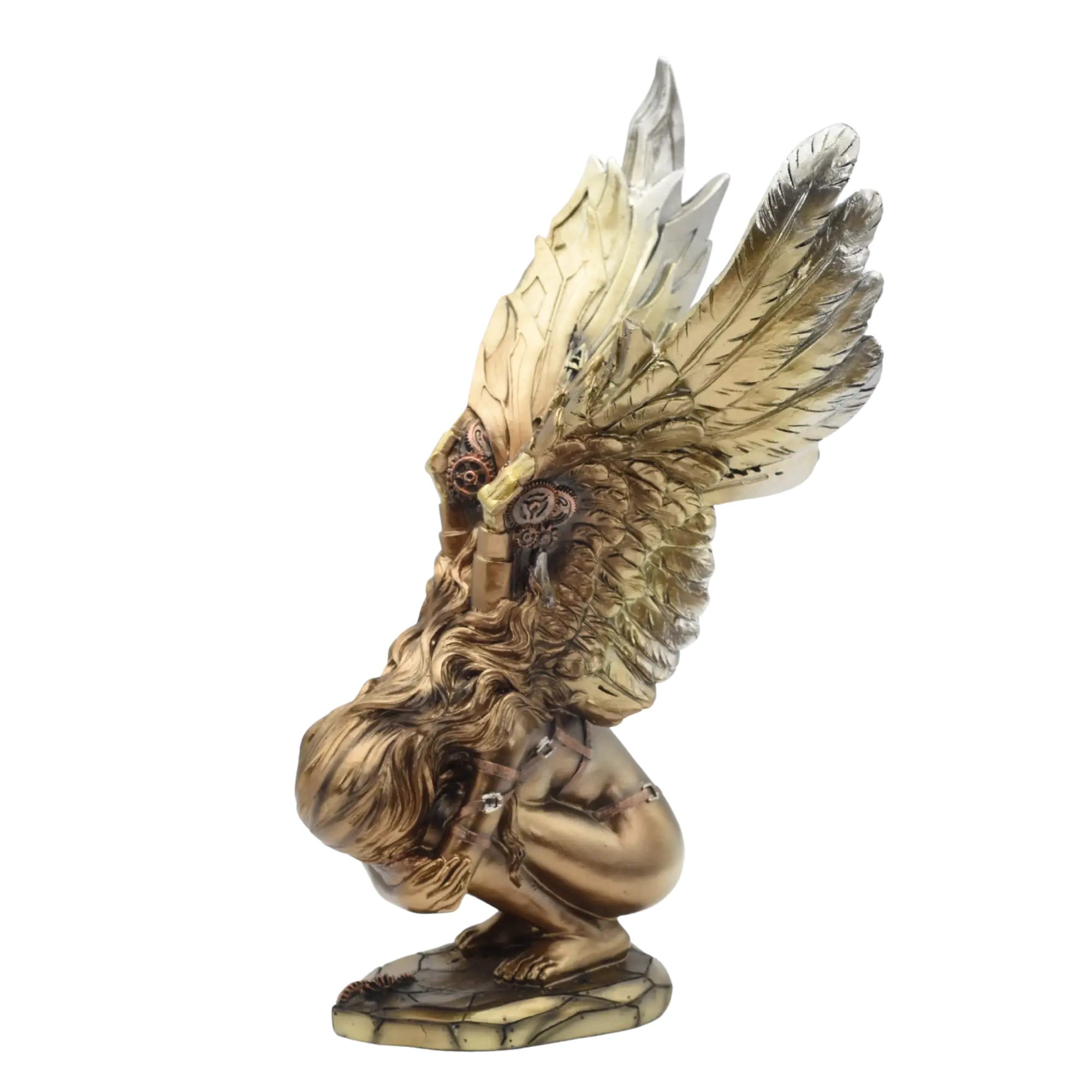 Weibliche Engelsfigur im Steampunkstyle – Bild 6