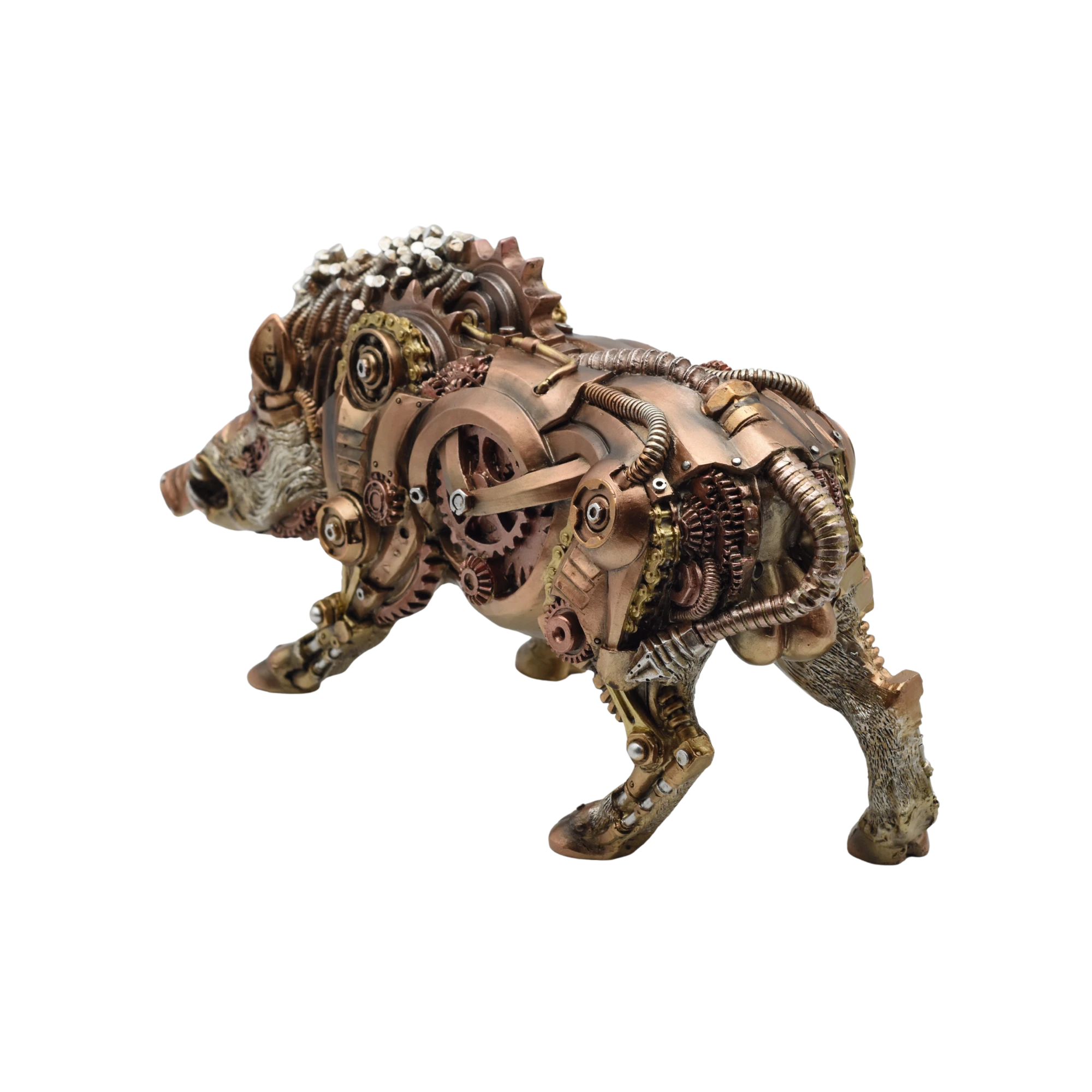 Wildschwein aus Resin im Steampunkstyle – Bild 4