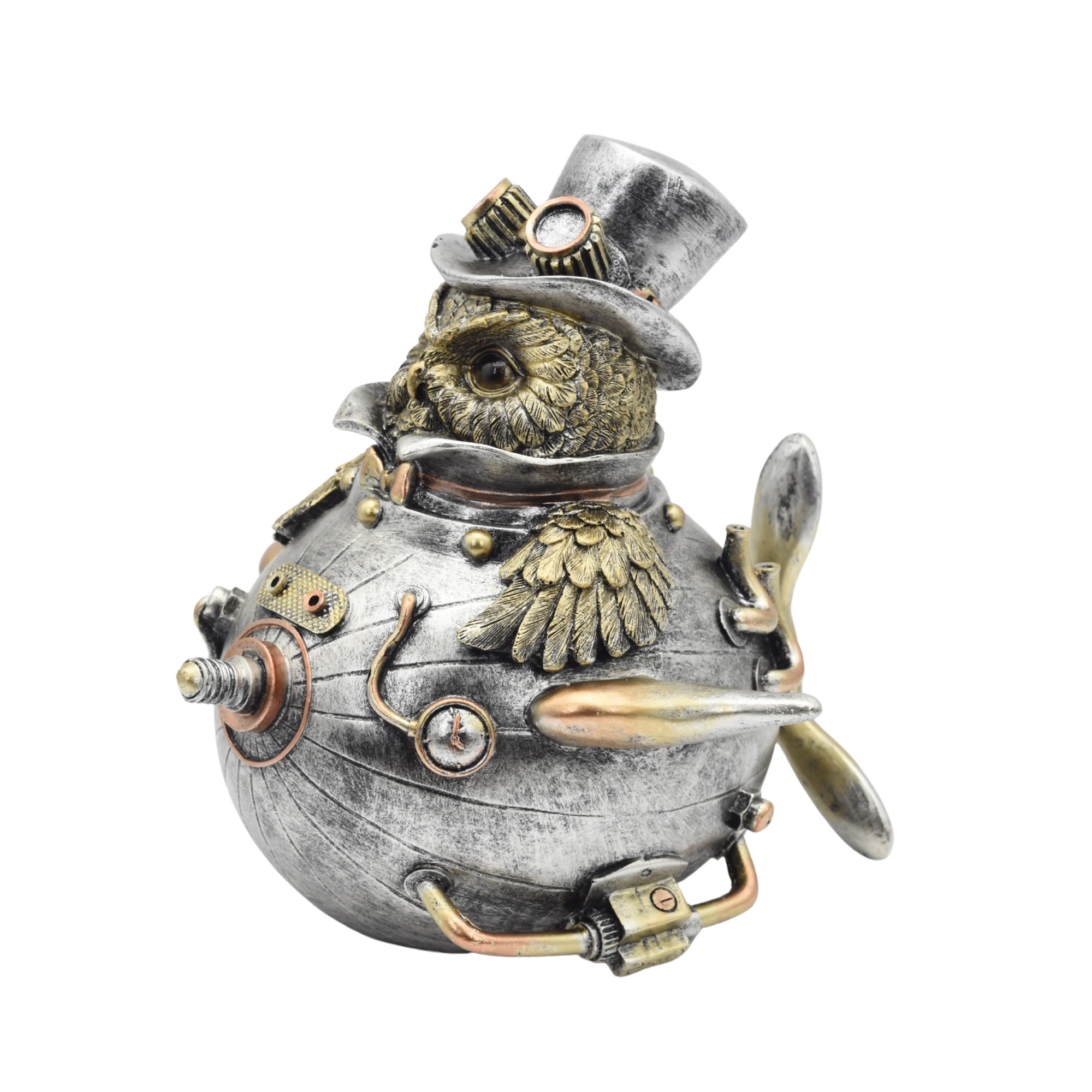 Steampunkeule in einem Luftschiff