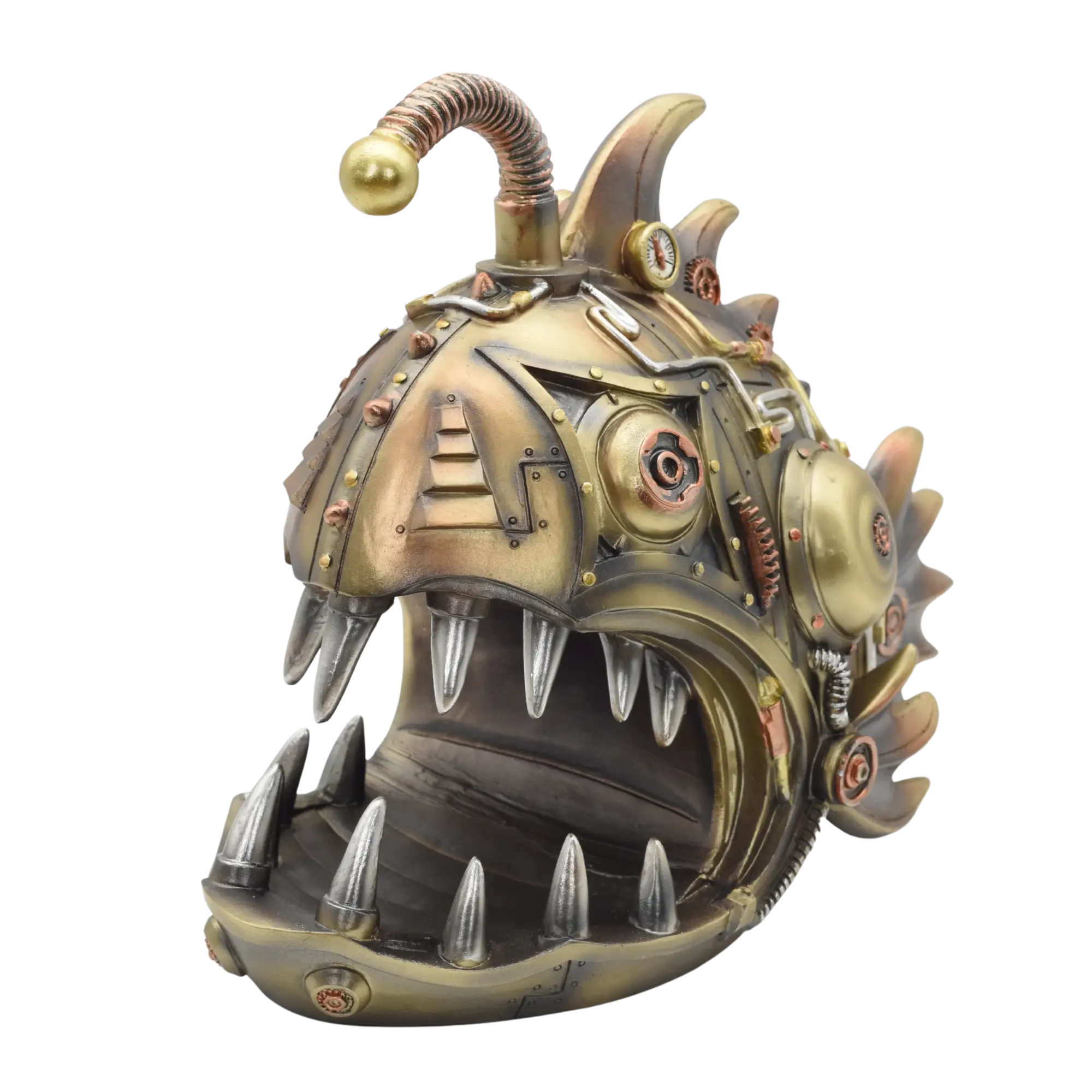 Laternenfisch aus Resin im Steampunkstyle – Bild 4